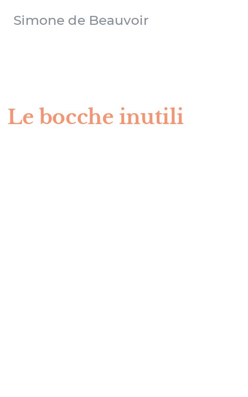 Le bocche inutili