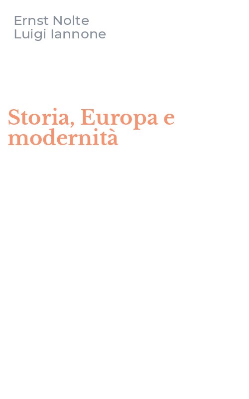 Storia, Europa e modernità
