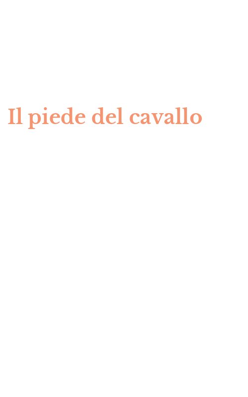 Il piede del cavallo