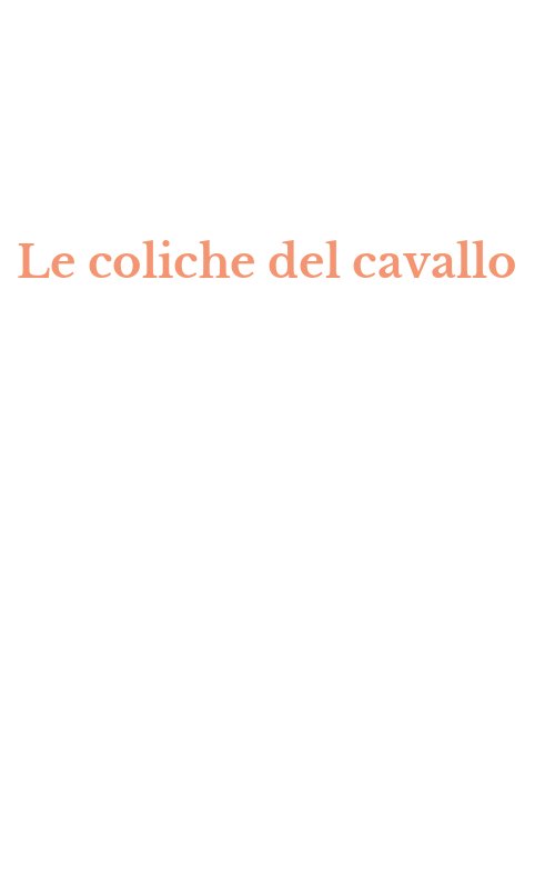 Le coliche del cavallo