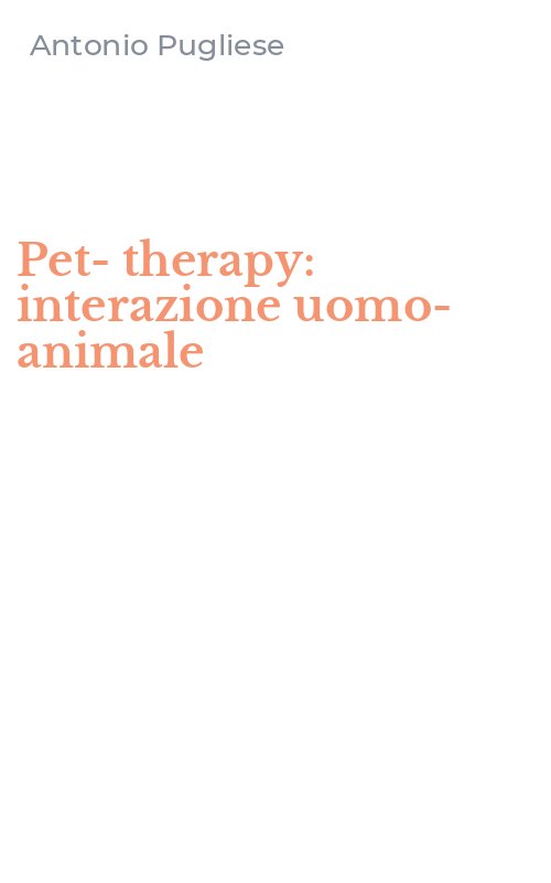 Pet-therapy: interazione uomo-animale