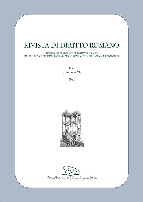 Rivista di diritto romano. Nuova Serie