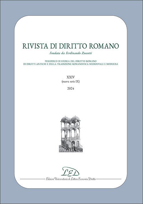 Rivista di diritto romano. Nuova serie