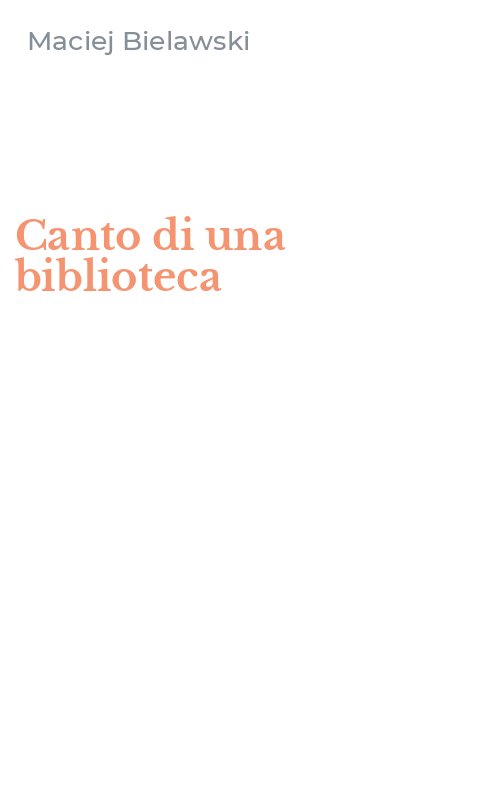 Canto di una biblioteca