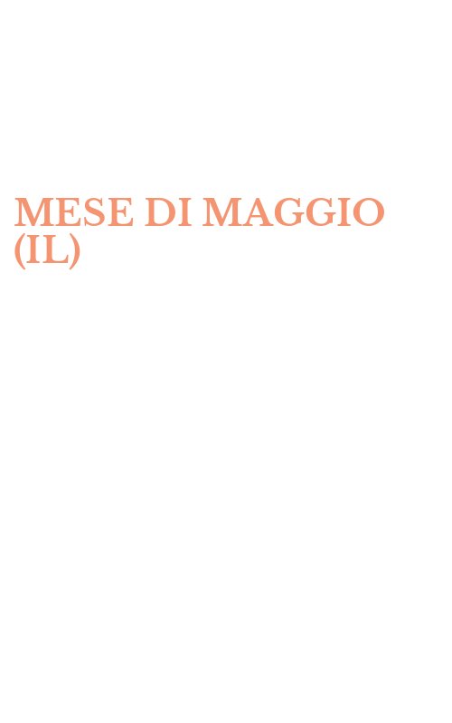 MESE DI MAGGIO (IL)