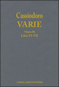 Cassiodoro. Varie