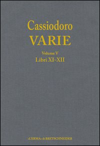 Cassiodoro. Varie