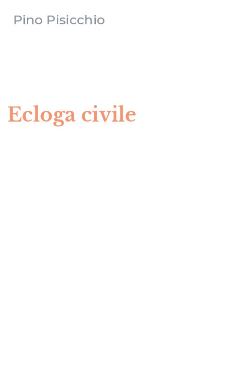 Ecloga civile