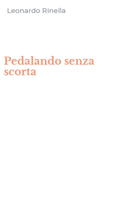Pedalando senza scorta