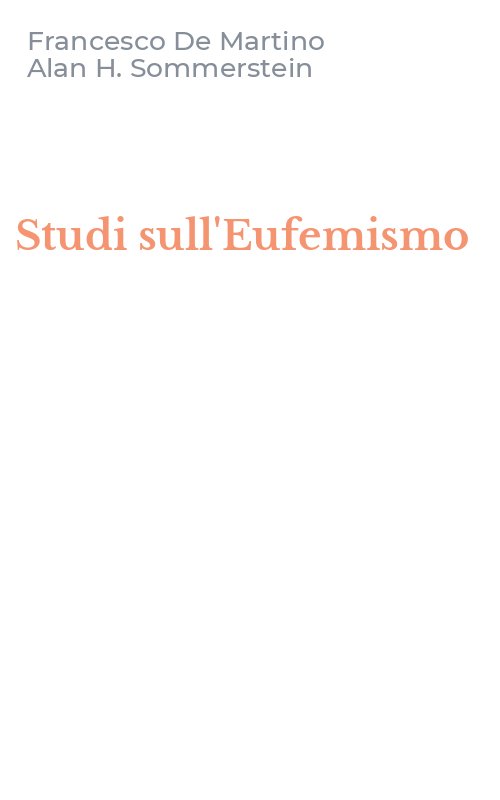 Studi sull'Eufemismo