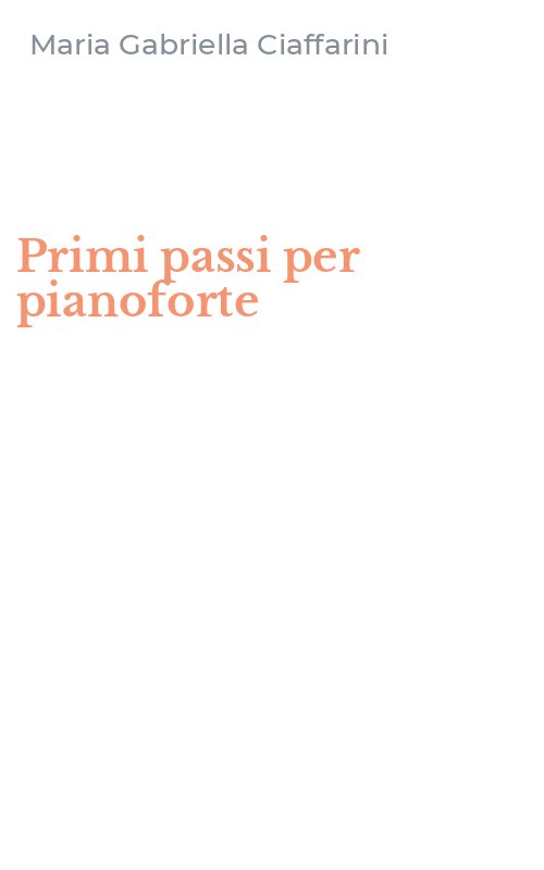 Primi passi per pianoforte