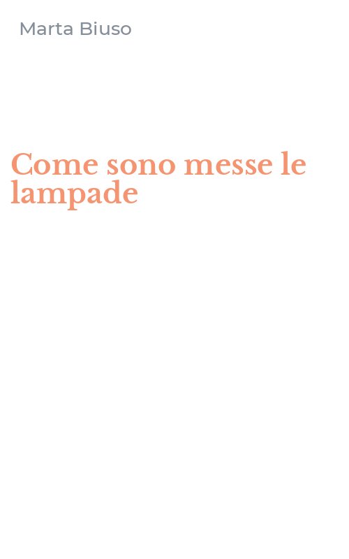 Come sono messe le lampade