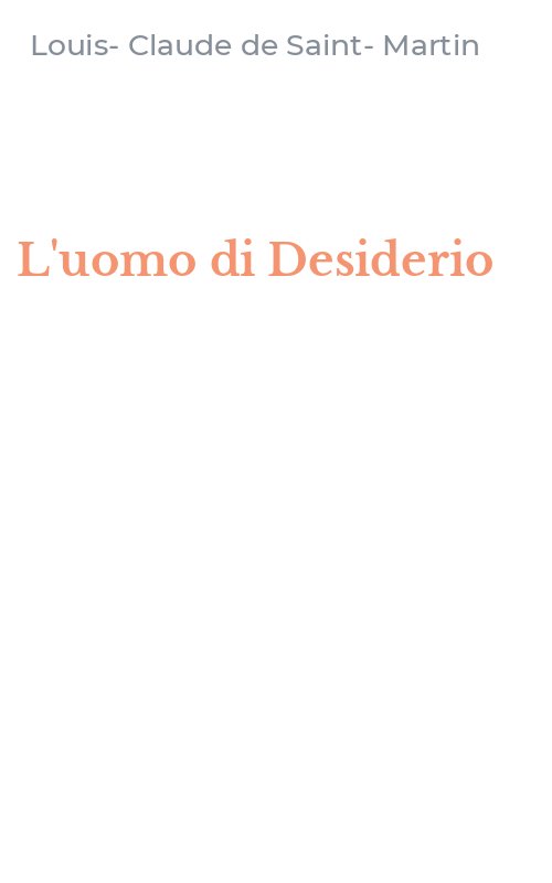 L'uomo di Desiderio