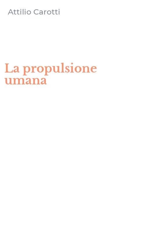 La propulsione umana