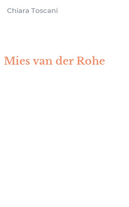 Mies van der Rohe
