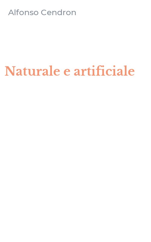 Naturale e artificiale