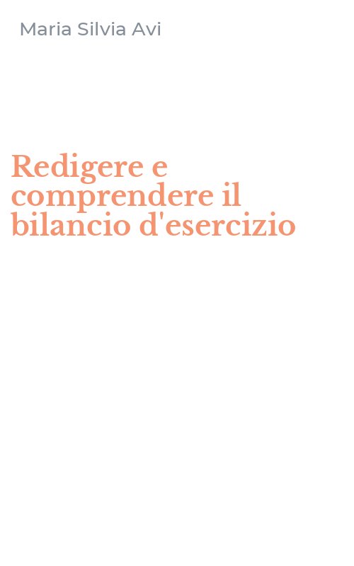 Redigere e comprendere il bilancio d'esercizio