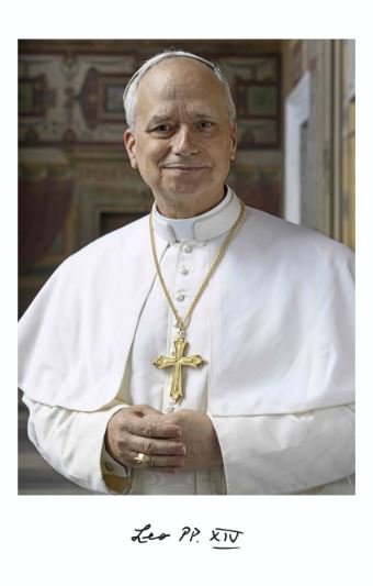 FOTO UFFICIALE DI PAPA LEONE XIV - 50X70 CM