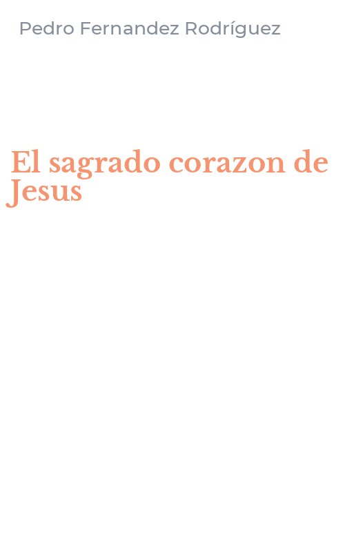 El sagrado corazon de Jesus