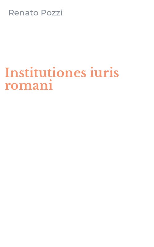 Institutiones iuris romani