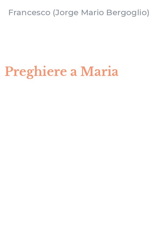 Preghiere a Maria