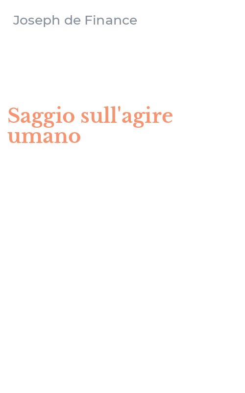 Saggio sull'agire umano