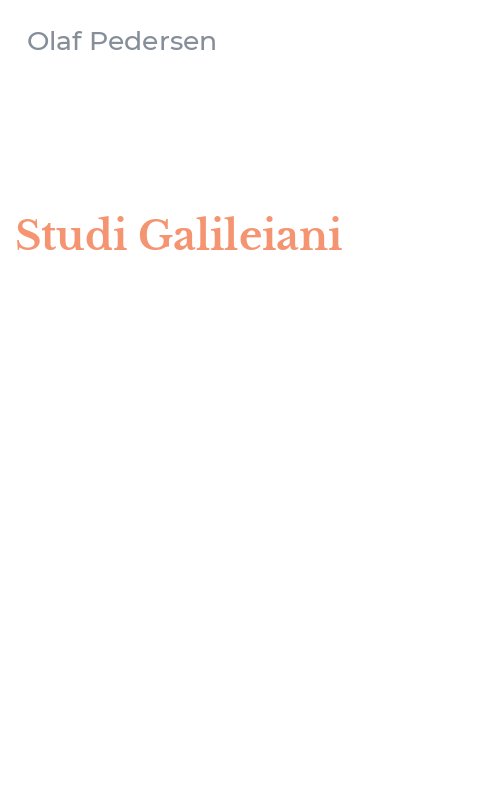 Studi Galileiani