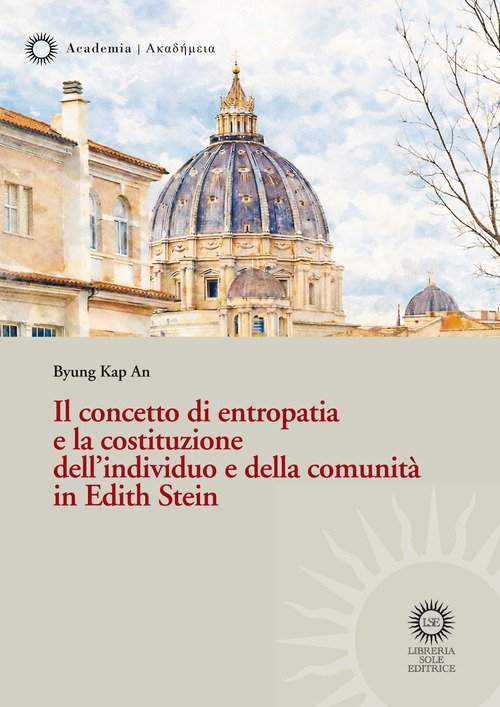 Il concetto di entropatia e la costituzione dell'individuo e della comunità in Edith Stein