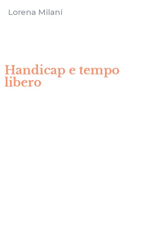 Handicap e tempo libero