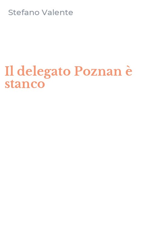 Il delegato Poznan è stanco