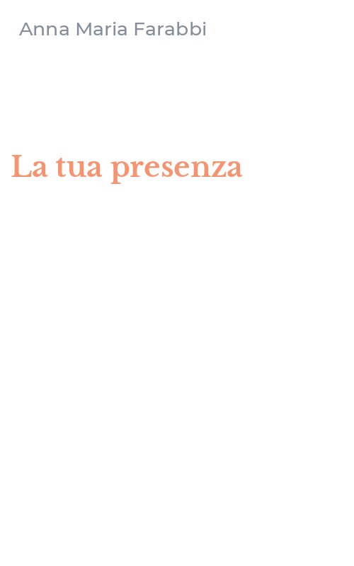 La tua presenza