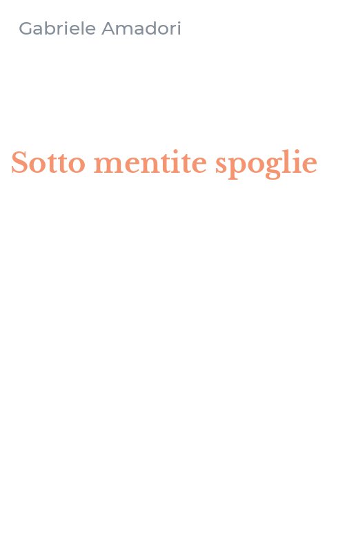 Sotto mentite spoglie