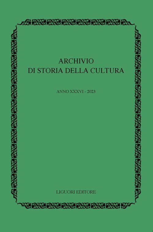Archivio di storia della cultura