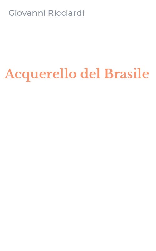 Acquerello del Brasile
