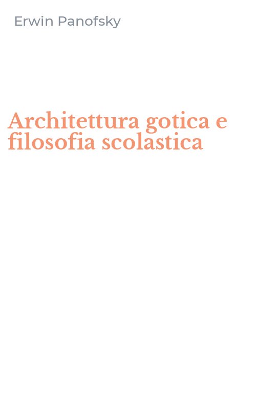 Architettura gotica e filosofia scolastica