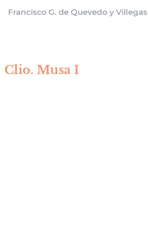 Clio. Musa I