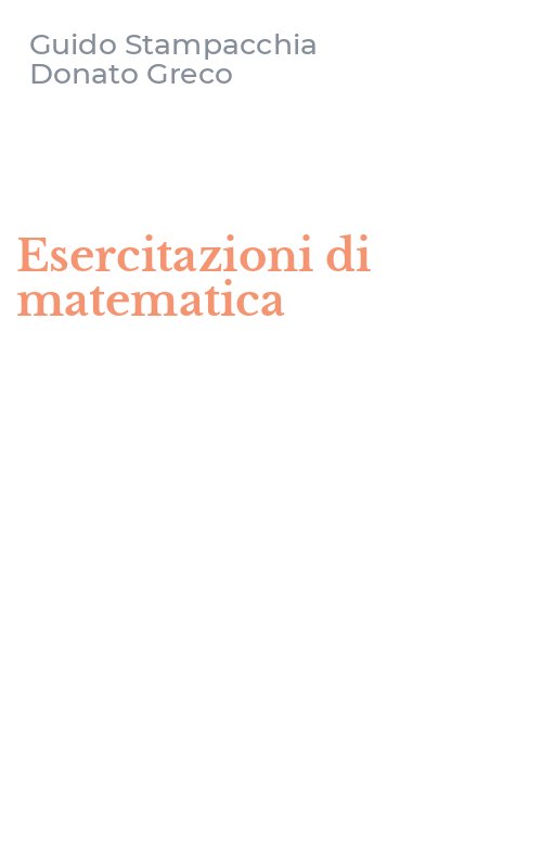 Esercitazioni di matematica