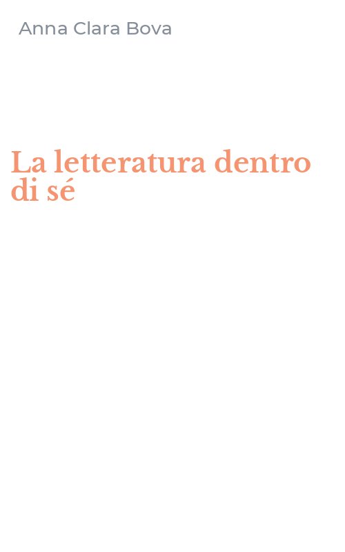 La letteratura dentro di sé