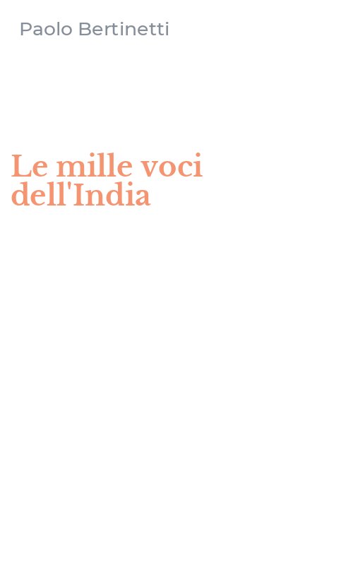 Le mille voci dell'India