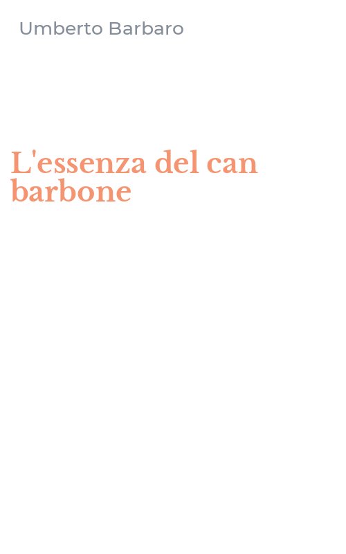 L'essenza del can barbone
