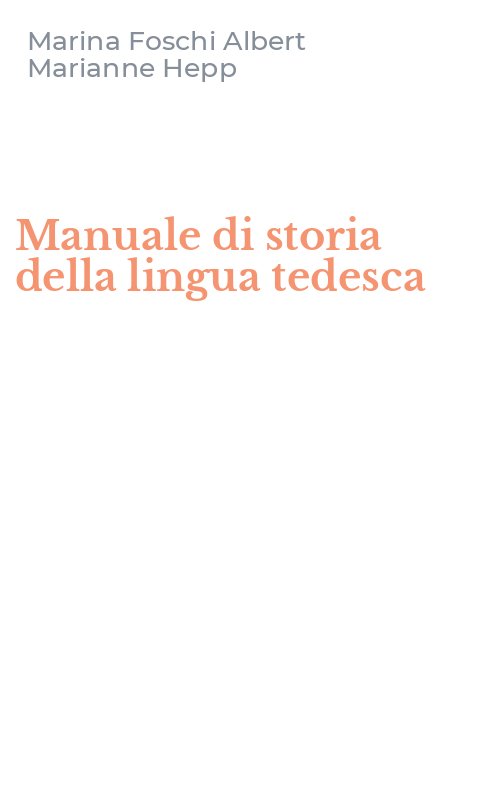 Manuale di storia della lingua tedesca