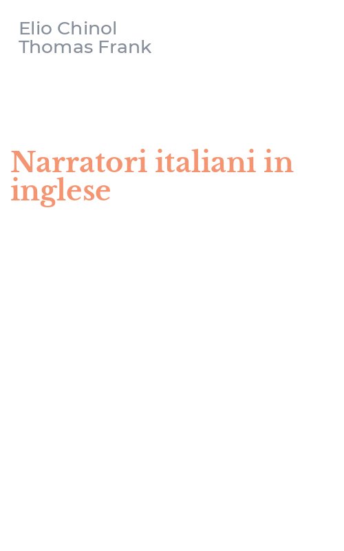 Narratori italiani in inglese