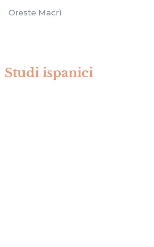 Studi ispanici
