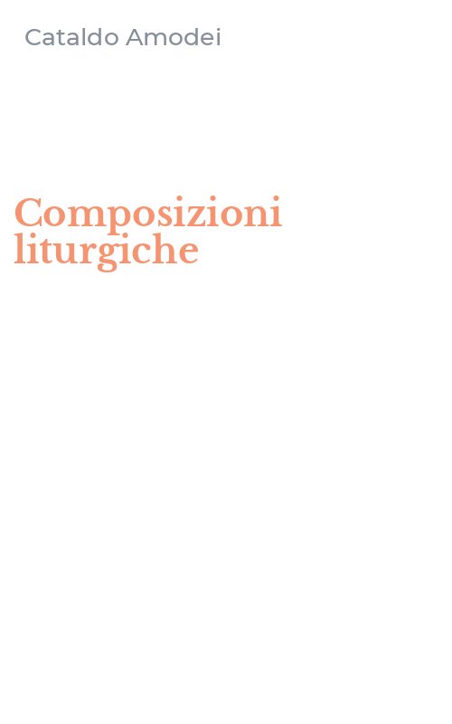Composizioni liturgiche