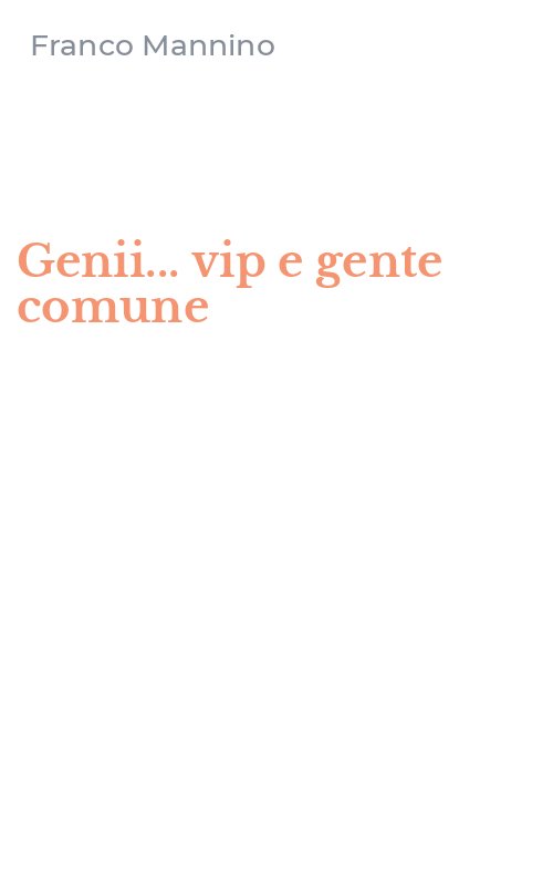 Genii... vip e gente comune