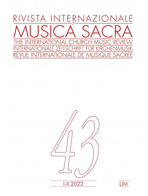 Rivista internazionale di musica sacra