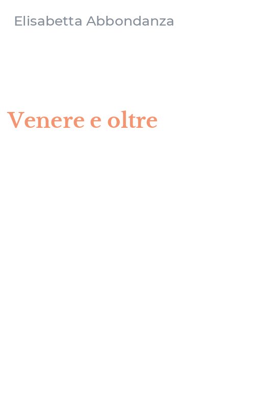 Venere e oltre