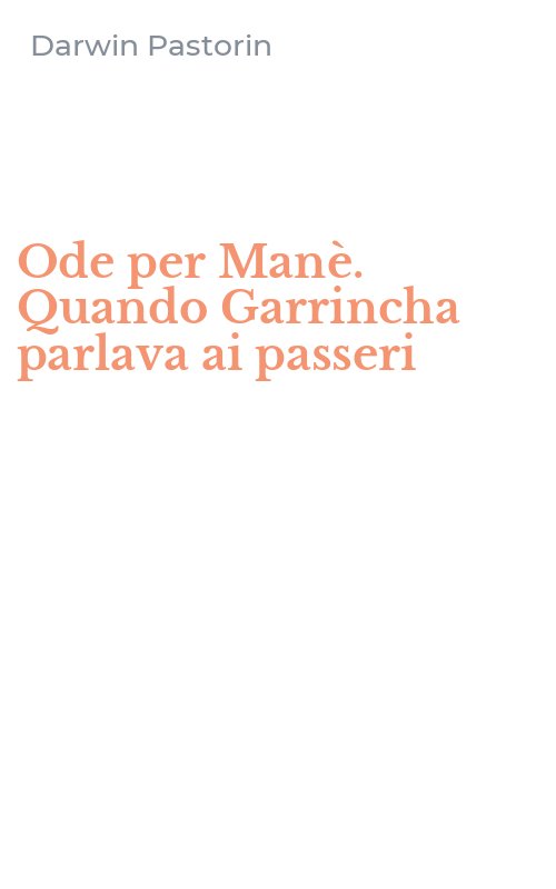 Ode per Manè. Quando Garrincha parlava ai passeri