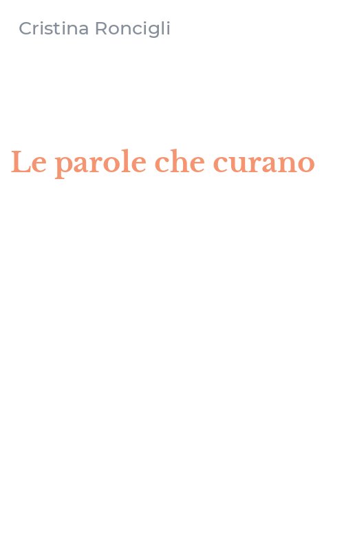Le parole che curano