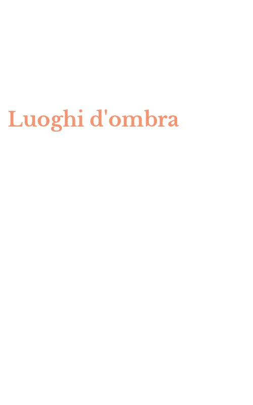Luoghi d'ombra